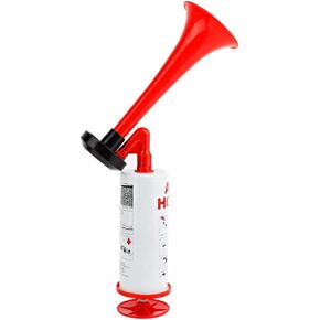 KIMISS Air Horn, Aluminum ABS Handheld Air Horn Pump Noise Maker Safety Boat Car Sports Events