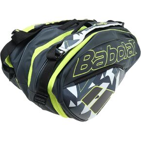 Babolat Pure Aero RHx12 Tennis Bag Grey and Yellow
