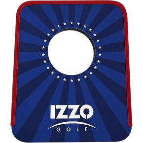 سجادات Izzo Golf Mini باللون الأحمر والأبيض والأزرق المربعة - سجادات لعب وطنية لمكتبك أو منزلك in Kuwait