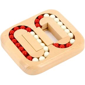 Dementia Games, Wooden Tile Brain Maze Game for Seniors Older Adults, Easy Puzzle Toys for Alzheimer's, Planar Toys Brain Logic Activities Products for Elderly, Gifts for Adults with Dementia