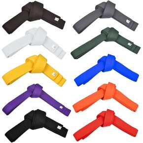 Karate Belt, All-Purpose Martial Arts Belt, Judo Belt, Taekwondo belt, Durable MMA Belt Size 4.2 cm