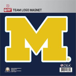 Univeristy of Michigan Large Team Logo Magnet 10" (8.8046"x9.2077")