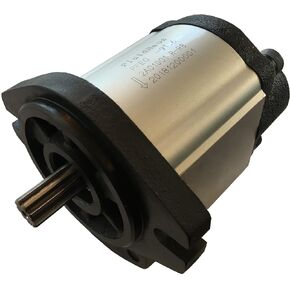 Hydraulic Gear Pump 20cc/rev (.122in3/rev) 4-15gpm 39.4HP 3625psi SAE A flangeCW (9 tooth spline shaft, rear ports)
