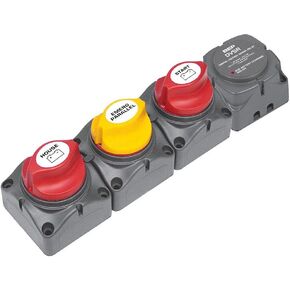 BEP 716-H-140A-DVSR Horizontal Distribution Cluster for Single Engine with Two Battery Banks