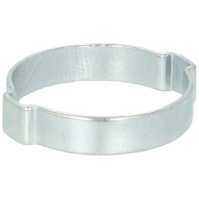 Oetiker 10100022 Zinc-Plated Steel Hose Clamp, Double Ear, Clamp ID Range 14 mm (Closed) - 17 mm (Open) (Pack of 100)