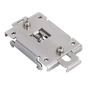 AUNMAS 1Pcs 35Mm Din Rail Fixed, Din Rail Kit Din Rail Mounting Bracket Solid State Relay Clip Clamp with 2 Mounting Screws