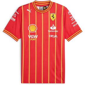 Scuderia Ferrari - Charles Leclerc Soccer Jersey - Men's Fit - Red