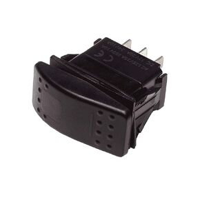 Progressive Automations Rocker Switch Non-Momentary - 20A - Red LED - Waterproof