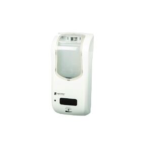 San Jamar Summit Rely Plastic Hybrid Electronic Soap Dispenser, Hand Sanitizer Dispenser with Universal Compatibility for Home, Bathroom, Kitchen, Restooms, Restaurants, 900 Ml, White