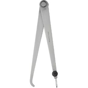 TESA Brown & Sharpe 599-836-6 فرجار مفصل خنثى، من الفولاذ المقاوم للصدأ، ساق مسطحة، نطاق 0-6 بوصة in Kuwait