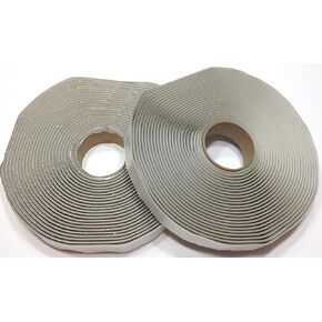 Colormetrics Gray Putty Tape/Butyl Tape 1/8" x 3/4" x 30' (2-Pack)