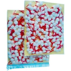 140 Hindu Cotton Wicks (Aarti, Arti Jyot Jot Batti Bati) for Diya Diva-Used for Lighting Lamp in Temple Home for Puja Pooja Religious Ceremony (Diwali puja, Navratre Puja/Pooja)