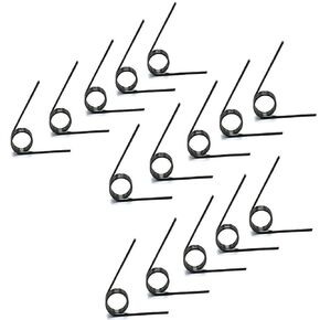10pcs Torsion Springs 120 Degrees V-Shaped Torsional Spring, Wire Diameter 1.2mm Small Torsion Springs Kit for Home Repair & DIY Project ( Style : 120 Degrees , Size : 1.2mm x 10mm x 3laps )