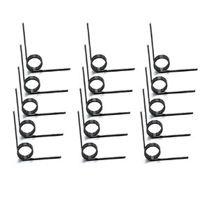 10pcs Torsion Springs 120 Degrees V-Shaped Torsional Spring, Wire Diameter 1.2mm Small Torsion Springs Kit for Home Repair & DIY Project ( Style : 120 Degrees , Size : 1.2mm x 10mm x 3laps )