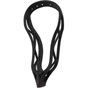 Epoch Lacrosse Wolf Athletics Tektonic Defense - Unstrung Lacrosse Head for Men's Lacrosse Players, Ultra-Stiff Nylon, Flatter Scoop - Black