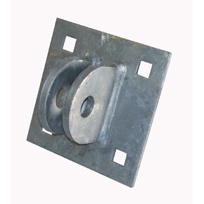 Dock Edge Floating Dock Female T Connector, Galvanized