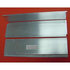 4 Pieces 3/16" X 3" ALUMINUM 6061 FLAT BAR 12" long .187" Plate Mill Stock .187