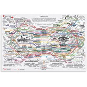 Generic Healing Web Poster Natural Remedies Chart Canvas Print Wall Art Horizontal Poster Print Mental Health Posters for Therapy Office Decor (Healing Web, 30x40 cm-Unframed)
