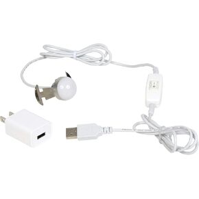 Department 56 Village Cross Product Accessories USB LED Single Cord Mini Light, 66.93 Inch, Multicolor