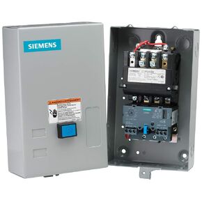 Heavy Duty Motor Starter, Solid State Overload, Auto/Manual Reset, Open Type, NEMA 1 General Purpose Enclosure, 3 Phase, 3 Pole, 0 NEMA Size, 5.5–22A Amp Range, A1 Frame Size, 200-208 at 60Hz Coil Voltage