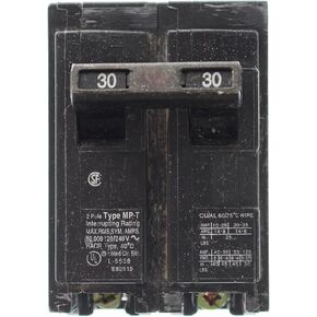 MP230 30-Amp Double Pole Type MP-T Circuit Breaker