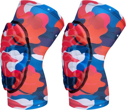 Padded Knee Pads Basketball Volleyball Football Antislip Sports Knee Brace for Adults (1Pair) in Saudi Arabia
