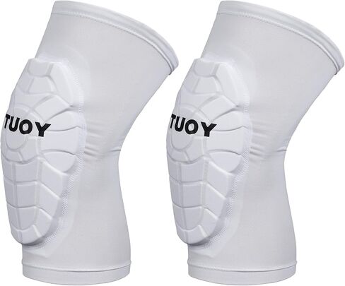 Padded Knee Pads Basketball Volleyball Football Antislip Sports Knee Brace for Adults (1Pair) in Saudi Arabia