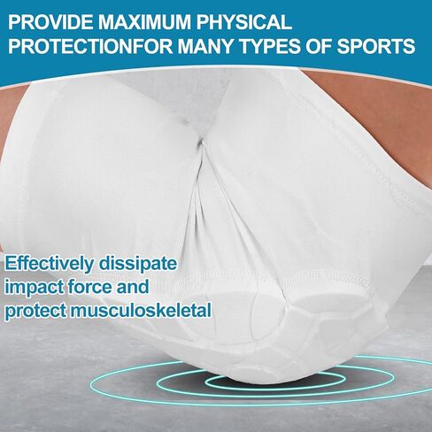 Padded Knee Pads Basketball Volleyball Football Antislip Sports Knee Brace for Adults (1Pair) in Saudi Arabia