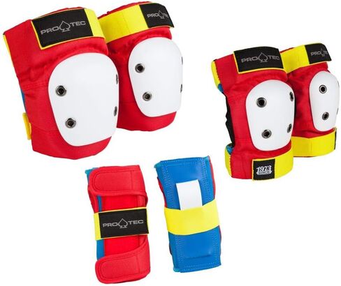 Pro Tec Pads Street Gear Junior 3 عبوات حماية، للأطفال من الجنسين، ريترو، YS in Kuwait