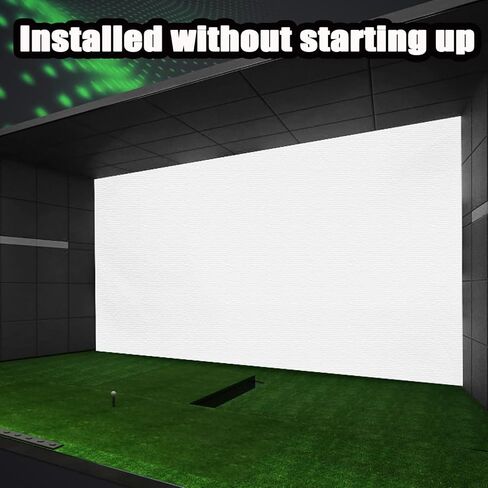 118 "X118" داخلي كرة جولف محاكاة تأثير عرض شاشة الإسقاط القماش ممارسة رائعة/لعب لعبة أدوات الترفيه in Kuwait