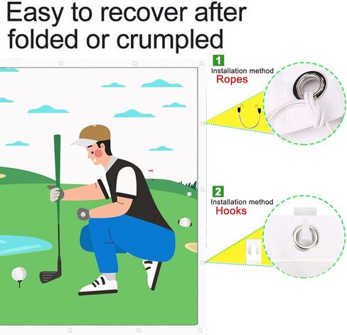 118 "X118" داخلي كرة جولف محاكاة تأثير عرض شاشة الإسقاط القماش ممارسة رائعة/لعب لعبة أدوات الترفيه in Kuwait