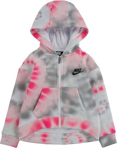 حذاء Nike للفتيات من الصوف بسحاب كامل بسحاب كامل (للأطفال الصغار) Hyper Pink 4 Little Kid in Saudi Arabia