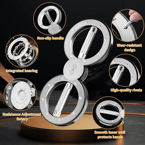 Burn Machine，Forearm Strengthener Trainer - 8-12 Pounds Adjustable Resistance Forearm Exercise Equipment, Bicep and Wrist Strengthener, Hand Grip Strengthener, Portable Home Gym Equipment in Kuwait