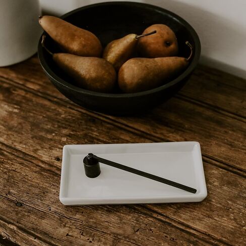 ديكور الماء الحلو مطفأة الشموع السوداء | إكسسوارات العناية بالشموع لمحبي الشموع | أدوات صيانة الشموع in Kuwait