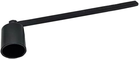 ديكور الماء الحلو مطفأة الشموع السوداء | إكسسوارات العناية بالشموع لمحبي الشموع | أدوات صيانة الشموع in Kuwait