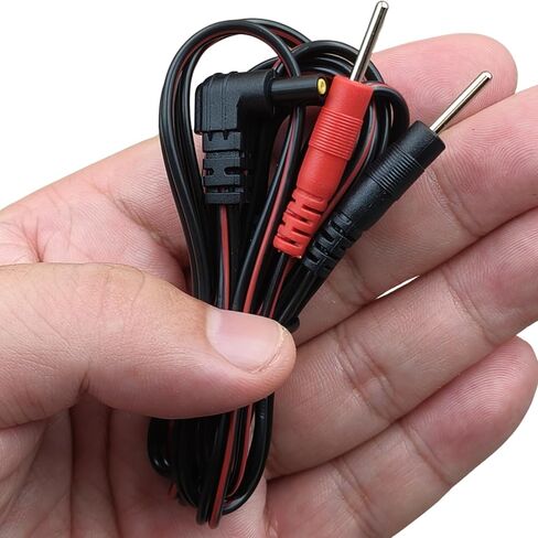 TENS Unit Electrodes Lead Wires: 3 Pieces BesCable 2mm Pin TENS Unit Replacement Cables Cords Wire for TENS 7000, for TENS 3000, for Accurelief and so on in Saudi Arabia