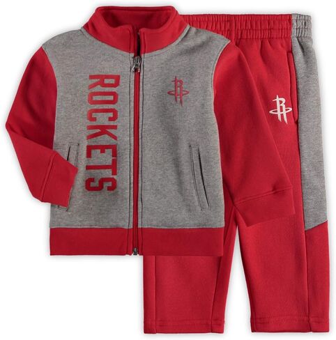 Outerstuff NBA Infants Toddler On The Line Fleece Full Zip Track Jacket and Pants Set in Saudi Arabia