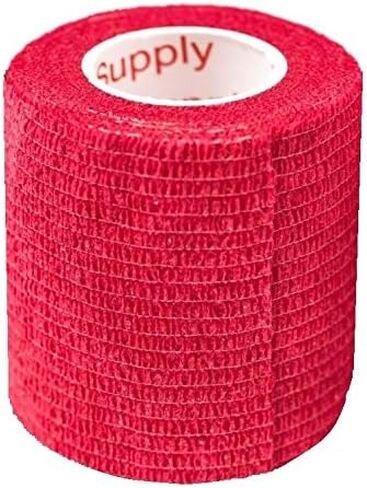2 Inch Self Adhesive Medical Bandage Wrap Sport Tape (Purple, Yellow, Black Smiles on Yellow, Pink, Green) (6 Rolls) Strong Elastic Self Adherent Flex Rolls for Wrist Ankle Knee Sprains Swelling in Saudi Arabia