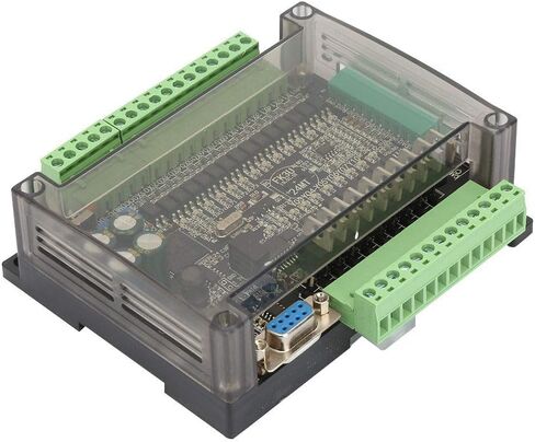 وحدة التحكم الصناعية PLC، وحدة التحكم PLC 6 مدخلات تناظرية 32 بت MCU 14 مدخل 10 لوحة إخراج ترانزستور 24 فولت 24MT لصمام الملف اللولبي لمحرك الأقراص in Saudi Arabia