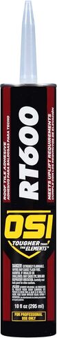OSI RT600 Terracotta Roof Tile Adhesive 10-Ounce Cartridge (1810372),Terracotta, Grey in Saudi Arabia