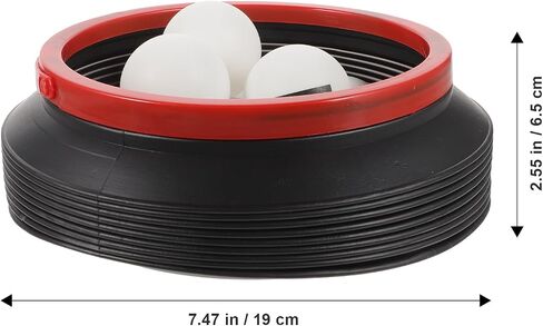 13pcs Numbered Bingo Balls Replacement Bingo Pong Balls Table Tennis Balls for Game Party Decoration with Storage Bucket in Saudi Arabia