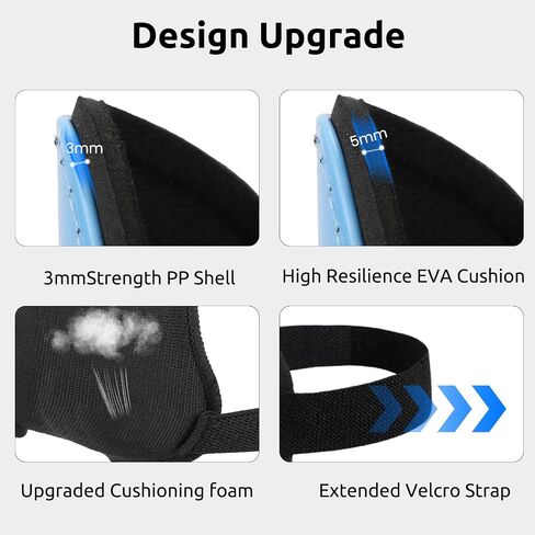 Shin Guards Soccer Youth Kids - Shin Guard for Toddler Boys Girls Teenagers 2-18 Years Old with Ankle Sleeves Protection - Football Shin Pads Equipment with Adjustable Strap in Saudi Arabia