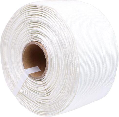 Banding Strapping Kit Pallet Packaging Tool, 3/4" x 985' Woven Cord, 200pcs Metal Buckles, Heavy Duty Tensioner Kit, 3300 lbs Break-Resistant Strength by U.S. SOLID in Saudi Arabia