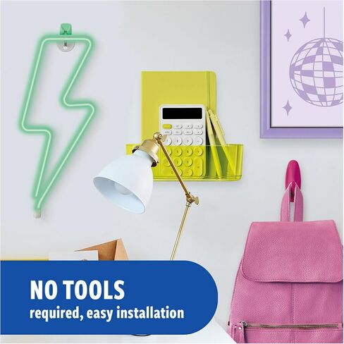 Command Mixed Hooks Pack, 9 Lavender Hooks, 13 strips (2 medium designer hooks, 4 medium indoor strips; 3 small wire hooks, 4 small indoor strips; 4 clear round cord clips, 5 small clear strips) in Saudi Arabia