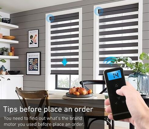Replacement Remote for Roller Blinds - 5-Channel Compatible with Rollerhouses ERB22/ERB25/EY1612/EY2512 Motors - NOT Universal (Verify Your Original Controller Before Purchase) in Kuwait