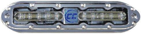SCM-10 LED Underwater Light, Aqua Green, 316 Stainless w/20' Cable in Saudi Arabia