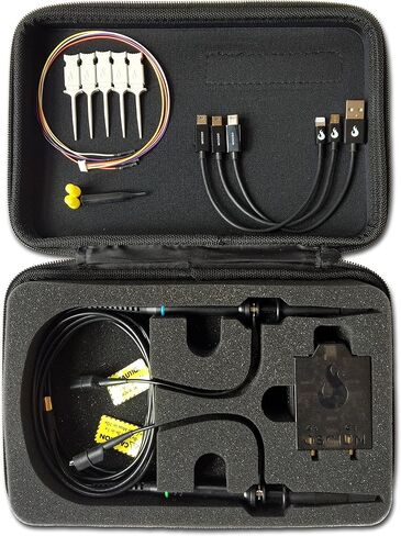 iMSO-204x: راسم ذبذبات الهاتف الذكي/الكمبيوتر اللوحي، دعم النظام الأساسي العالمي (بما في ذلك iOS وAndroid والكمبيوتر الشخصي وMac)، محمول وبديهي ولا يوجد اشتراك في البرامج in Saudi Arabia