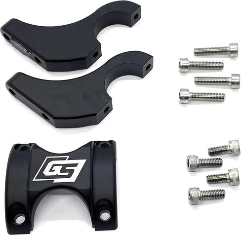 GritShift Direct Mount Riser Stem 2 بوصة (أسود) in Kuwait