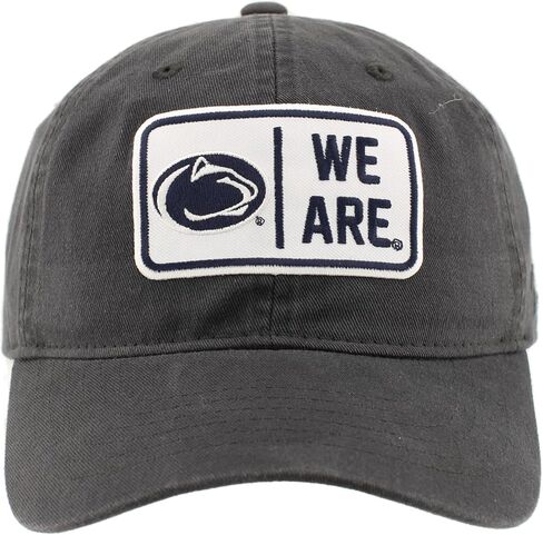 ZHATS Men's Standard NCAA Officially Licensed Hat Scholarship Patch Charcoal Defer in Saudi Arabia