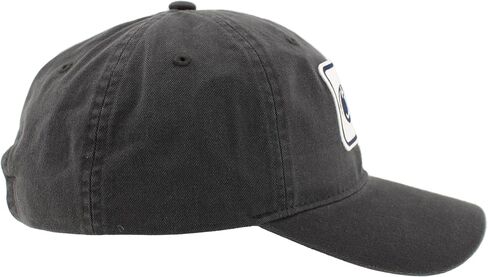 ZHATS Men's Standard NCAA Officially Licensed Hat Scholarship Patch Charcoal Defer in Saudi Arabia